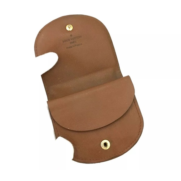 Authentic Louis Vuitton Monogram Porte Monnaie Gousset Coin Purse wallet - Picture 5 of 9